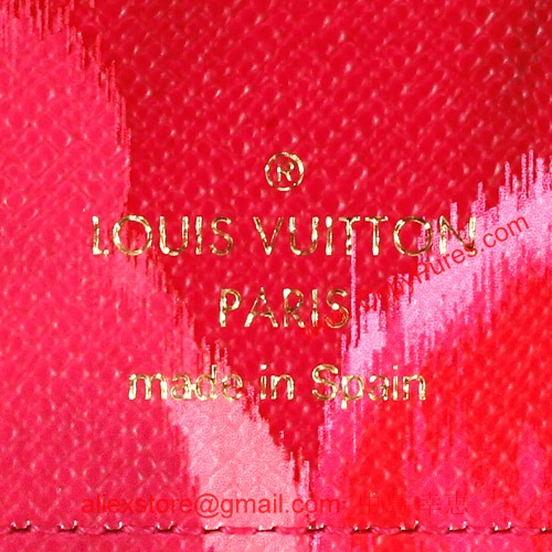 ルイヴィトンコピーM60391モノグラムポルトフォイユアンソリット長財布ダークブラウン＆ローズアンディアン